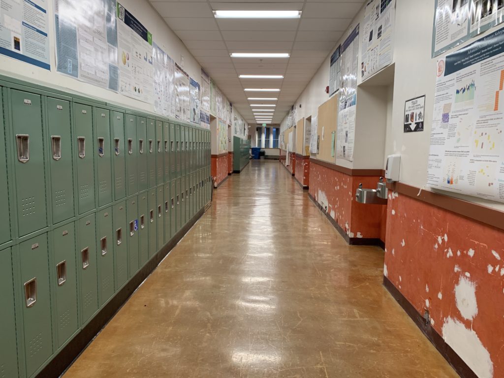 picture of lowell's hallway